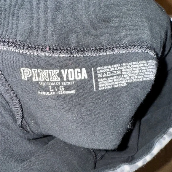 Y2K Vintage Victoria’s Secret PINK Yoga Pants Flare Cheetah Women’s Large - Picture 5 of 5